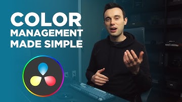 Color Management in under 8 minutes (Davinci Resolve)