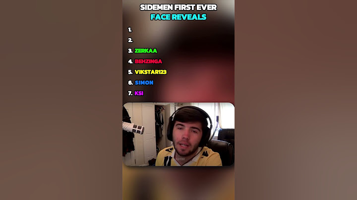 Sidemen first face reveals on their channel...🤣😭