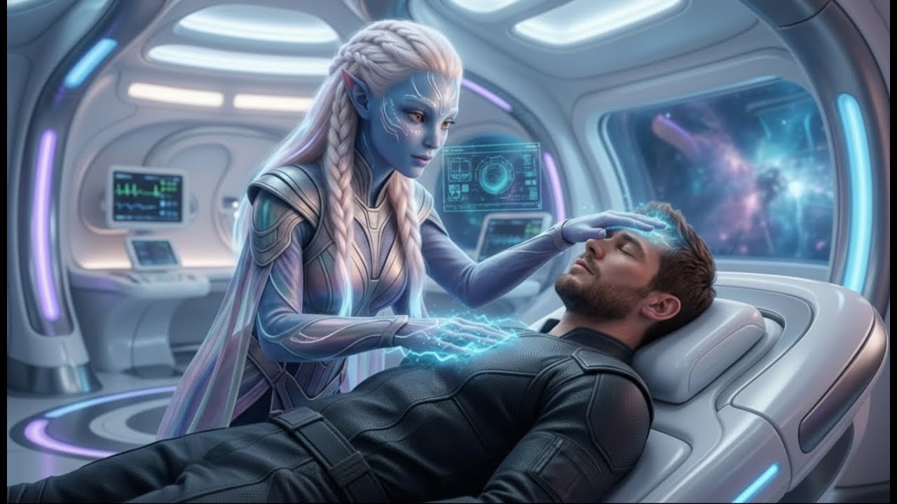 I Woke Up Beside an Alien Healer — What She Whispered Changed Everything