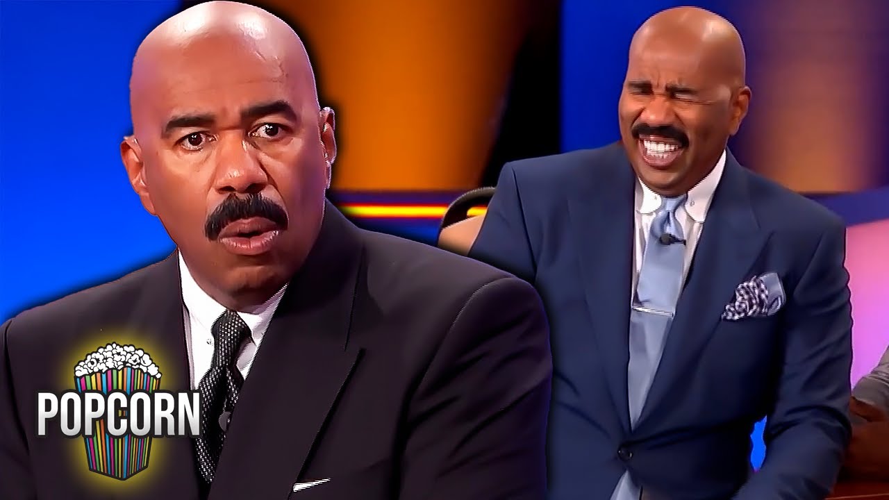 We Asked 100 Women.. 10 BEST Questions on Family Feud With Steve Harvey ...