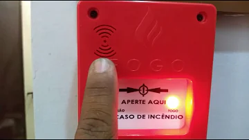 Como desligar um alarme de incêndio?