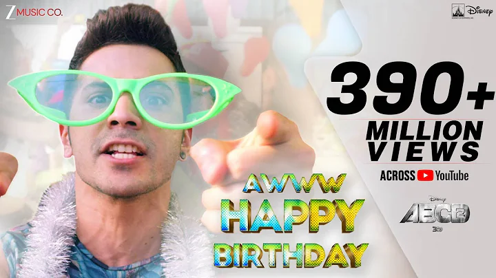 Aww Tera Happy Bday|ABCD 2 |Varun Dhawan Shraddha Kapoor |Sachin - Jigar |D.Soldierz | Birthday song