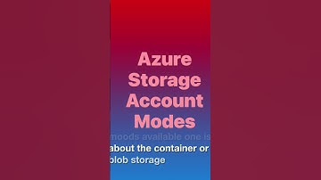 1.Azure Storage Modes. #azureinterviewquestions #azuredataengineering #adf #databricks