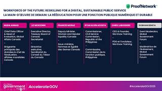 AccelerateGOV 2025 - Workforce of the future: Reskilling for a digital, sustainable public service
