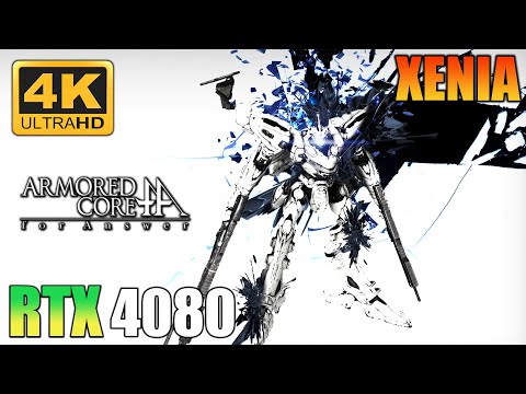 Armored Core: For Answer | Xenia Canary 2023 | Xbox 360 Emulator | RTX 4080 | i9 13900K | 4K 60FPS