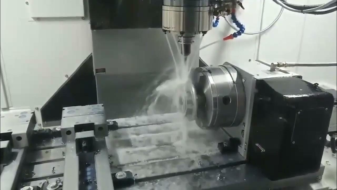 4 Axis CNC Machining YouTube