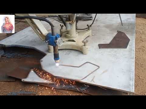 Profile gas cutting machine//Plasma cutting