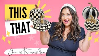 This or That: Check Mackenzie Childs Pumpkins or Stripe And Chevron