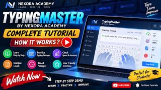 TypingMaster Software | Complete Tutorial & Demo | How It Works? | Nexora Academy screenshot 5