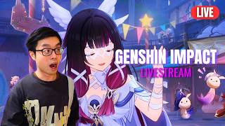 Genshin Livestream: Update Eve Chill Farm! ✨
