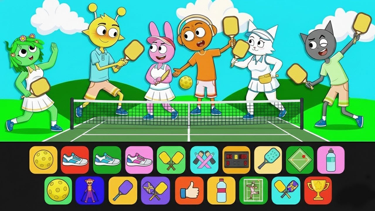 💖 Paper DIY💖 SPRUNKI x KPOP DEMON HUNTER | Who Wins the Fun Pickleball Challenge?