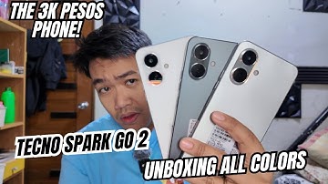 TECNO SPARK GO 2 ALL COLORS UNBOXING AND HANDS ON: PINAKA MURA AT SULIT NA PHONE THIS 2025