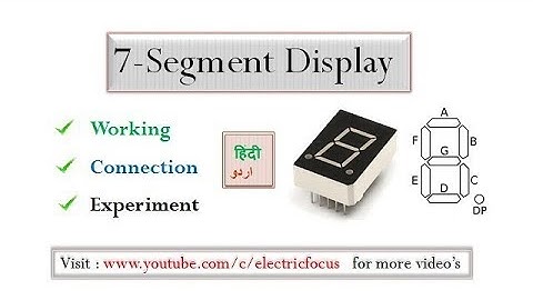 7-Segment Display Tutorial