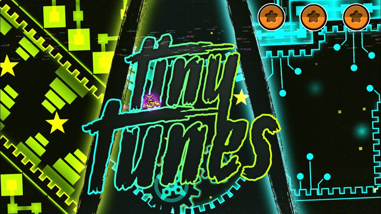 "Tiny Tunes" by JerkRat [All Coins] | Geometry Dash 1.9 - YouTube