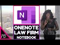 Professor blackmores onenote civil law firm notebook