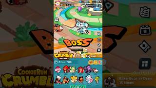 “Drilling Away!” Stage 38-30 Cool Mint Cookie Boss! Cookie Run Crumble! #shorts #cookieruncrumble