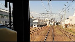 【京王井の頭線】富士見ヶ丘検車区に車両移動～前面展望で吉祥寺駅まで