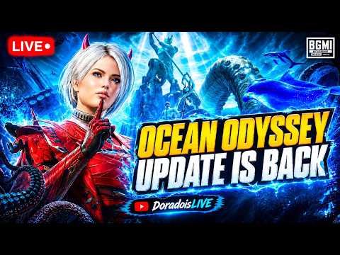 🔴OCEAN ODYSSEY UPDATE IS BACK🔥KILLS CHALLENGE in BGMI! 😱 #bgmilive #bgmi #shortslive #trending #live