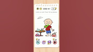 BRAIN TEST LEVEL 147 WALKTHROUGH SOLUTION