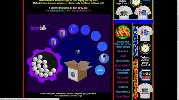 FACTORY BALLS 1 walkthrough