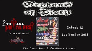 Orphans Of Piety - The Loved Dead Emptiness Around Live Ii Totana Metal Fest 15-09-2018