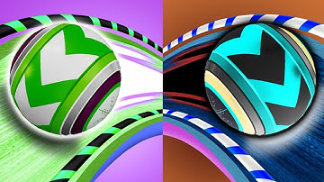 Rolling Ball 3d Sky Race Reverse ◀️ gameplay  Ball Colour Run walkthrough , iOS Android (part : 757)