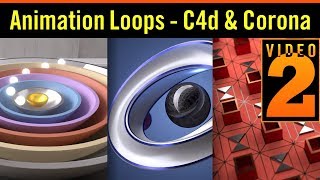 3d Animation Loops on Instagram - C4d and Corona Render - Video 2