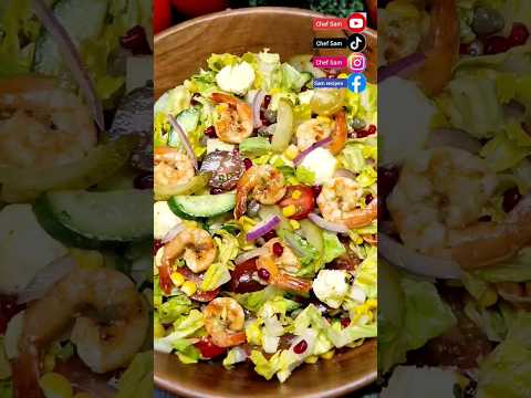 Prawns Salad سلطة روبيان Chefsam