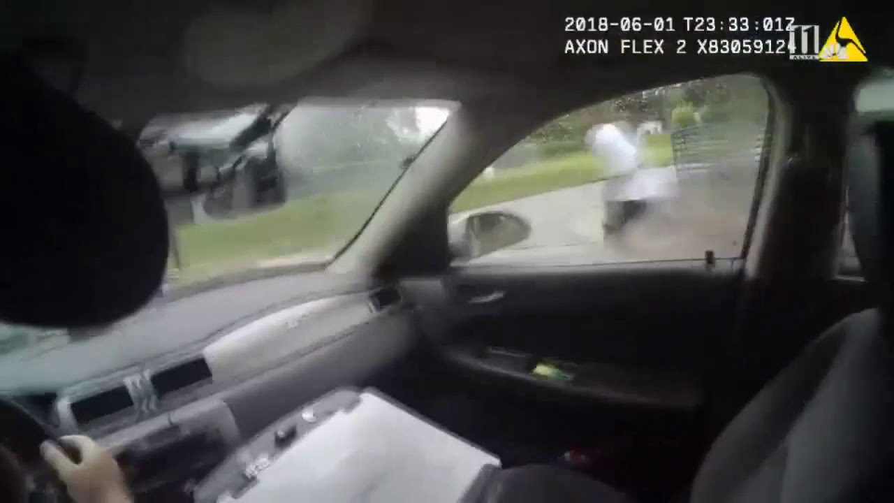 Georgia Cop Fired for Hitting Man with Patrol Vehicle - YouTube