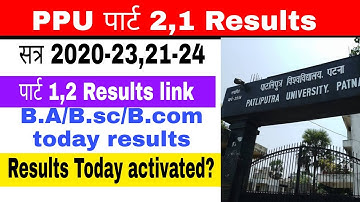 ppu part 2,1 results today activated ? l ppu session 2020-2023,2021-24 results link