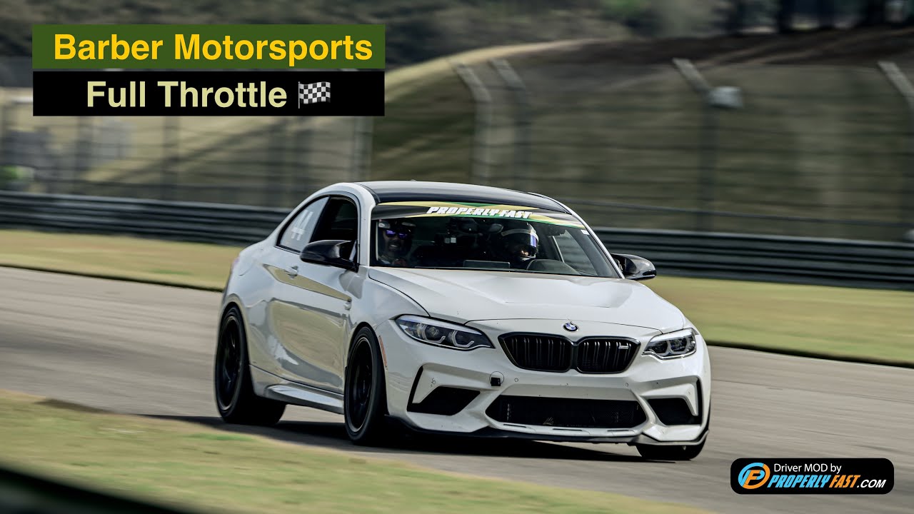 BMW M2 is at home at Barber Motorsports - YouTube