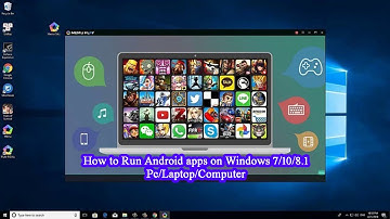 How to Run Android apps on Windows 7/10/8.1 Pc/Laptop/Computer || IT Solution ||