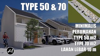 desain rumah bangunan 50m2  -  desain rumah type 70