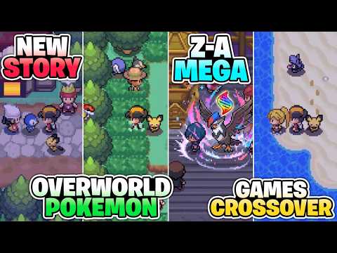 Best New Pokemon GBA Rom Hack of Year With Legends ZA Megas, New Story | Pokemon Mercury