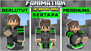 UPDATE 10+ ANIMASI BARU‼️Fanimation Player Animation Update Mcpe 1.20+