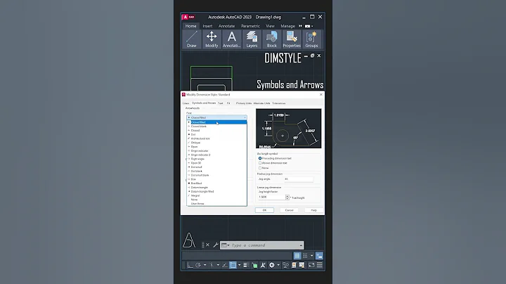 DimStyle, Dimenisons - AutoCAD Tutorials #architecture #architecture