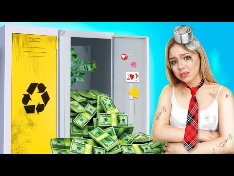 Video Poor Girl in Fancy Boarding School | Broke Student vs... - youtube