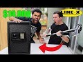 $10,000 If Anyone Can BREAK This SAFE!! (MYSTERY WEAPONS Challenge!!) *UNBREAKABLE LINE-X SAFE*