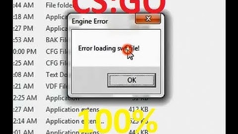 Error Loading SWF File In CS:GO 100% Fix  For Steam