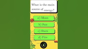 4th Class EVS Quiz