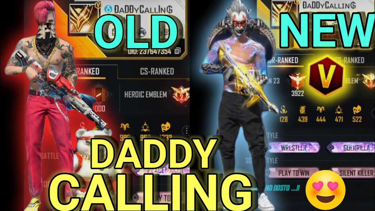 DADDY CALLING NEW ID | DADDY CALLING NEW ID UID | INDIA HIGHEST LEVEL ...