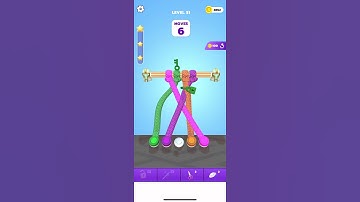 Tangle Master 3D 🧶 untangle rope game level 51