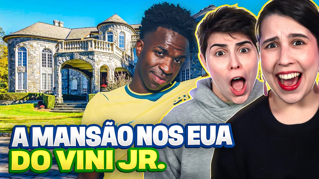 A CASA DO VINI JR. PRA COPA DO MUNDO! | react