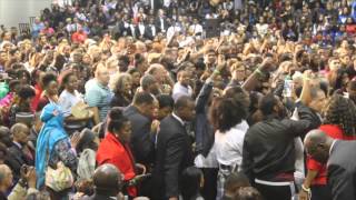 Hillary Clinton's Campaign Visits HBCU Clark Atlanta University