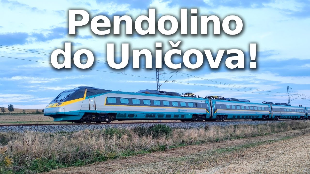 Vláčkaři jsou u toho | Pendolino na zkušebních jízdách ETCS do Uničova! (23. 9. 2024)