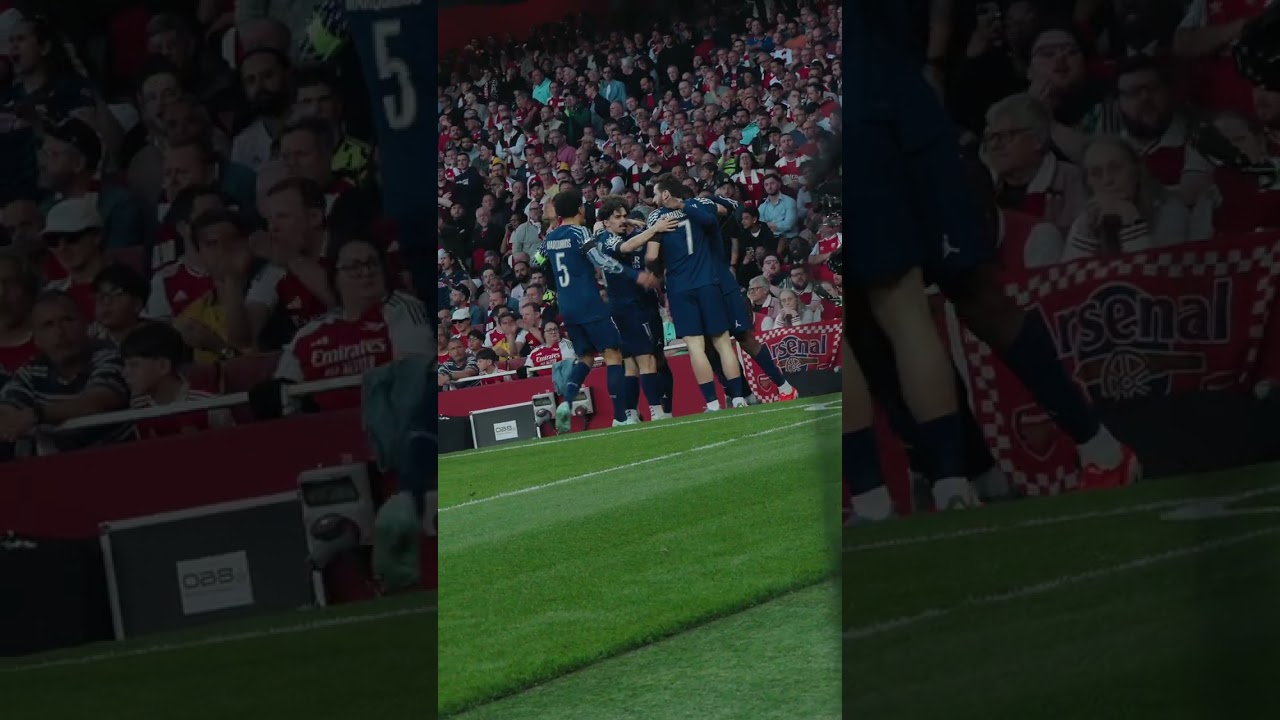 🫀 Things hit different pitchside - Dembélé ⚽️ #dembélé #psg #ucl