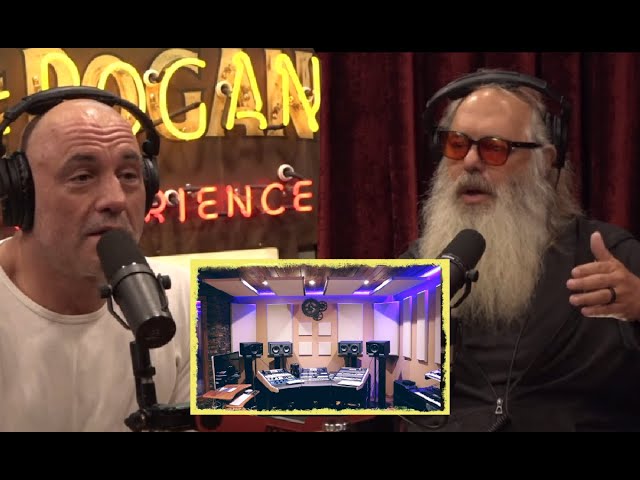 Joe Rogan: Rick Rubin explains the IDEAL STUDIO SETUP for CREATORS. class=