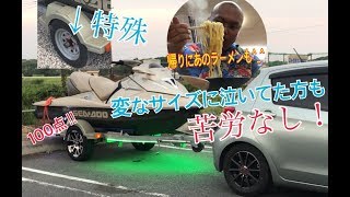 【トレーラーのホイール】特殊サイズのアルミを懲りずに交換してみた