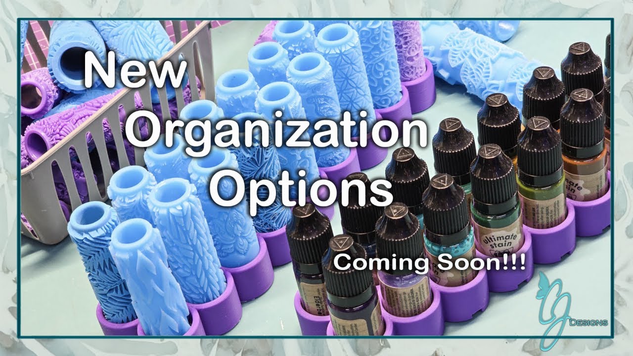 New Storage options for Inks and Rollers!!!