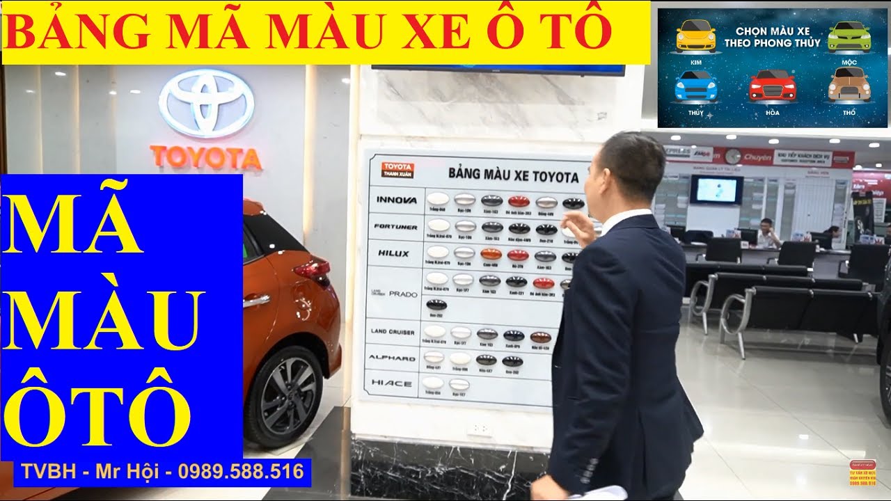 Hướng dẫn chọn bảng màu sơn ô tô phù hợp cho từng chủ xe  Otocomvn